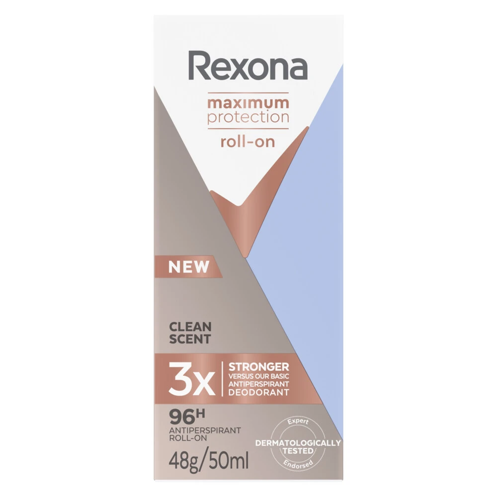 6x Rexona Deodorant Roller Clean Scent 4 6x Rexona Deodorant Roller Clean Scent - Afbeelding 2