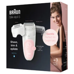 Braun Epilator Silk-épil 5-620 Wit/Roze -Garnier Winkel 1003841 6