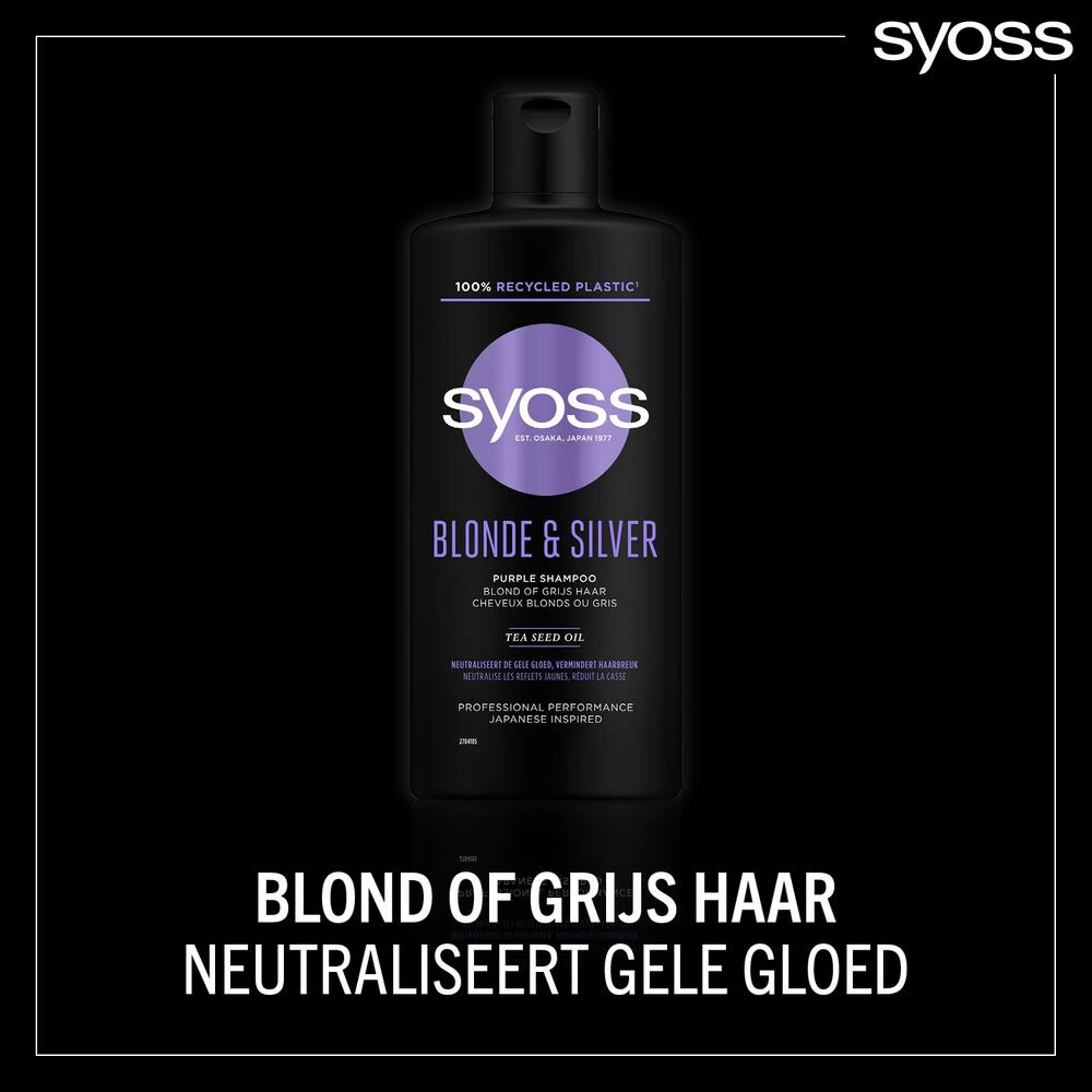 6x Syoss Blonde And Silver Shampoo 4 6x Syoss Blonde And Silver Shampoo - Afbeelding 2