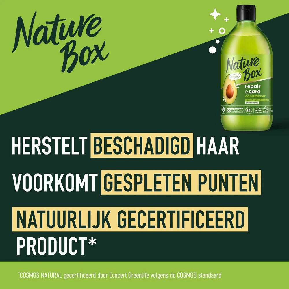 6x Nature Box Avocado Repair Conditioner 4 6x Nature Box Avocado Repair Conditioner - Afbeelding 2