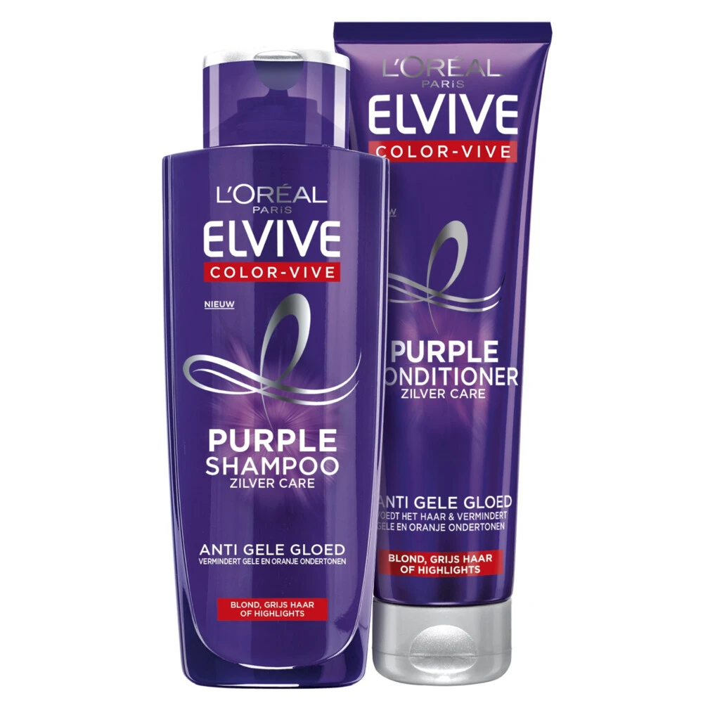 L'Oreal Lu0027Oréal Elvive Color Vive Purple Pakket 3 L'Oreal Lu0027Oréal Elvive Color Vive Purple Pakket