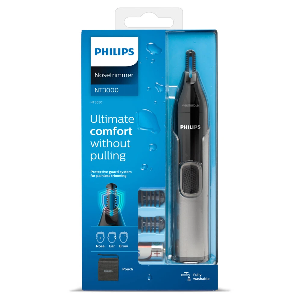 Philips Neus-, Oor- En Wenkbrauwtrimmer Series 3000 4 Philips Neus-, Oor- En Wenkbrauwtrimmer Series 3000 - Afbeelding 2