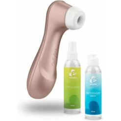 Satisfyer Pro 2 Next Generation + Toycleaner & Glijmiddel Combinatie Pakket