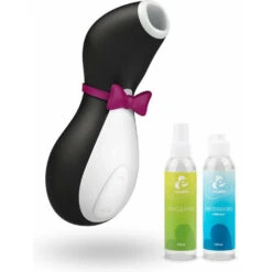 Satisfyer Pro Penguin Next Generation Met EasyGlide Glijmiddel En Toy Cleaner Pakket