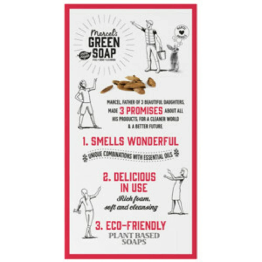 6x Marcelu0027s Green Soap Showerbar Argan & Oudh 5 6x Marcelu0027s Green Soap Showerbar Argan & Oudh - Afbeelding 3