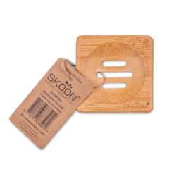 3x Skoon Bamboe Solid Bar Houder Vierkant -Garnier Winkel 1016515 2