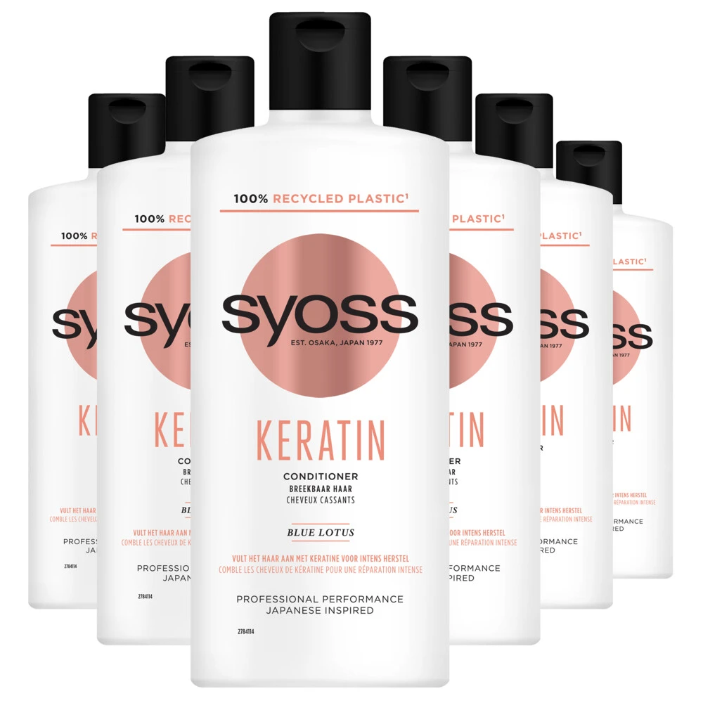 6x Syoss Keratin Conditioner 3 6x Syoss Keratin Conditioner