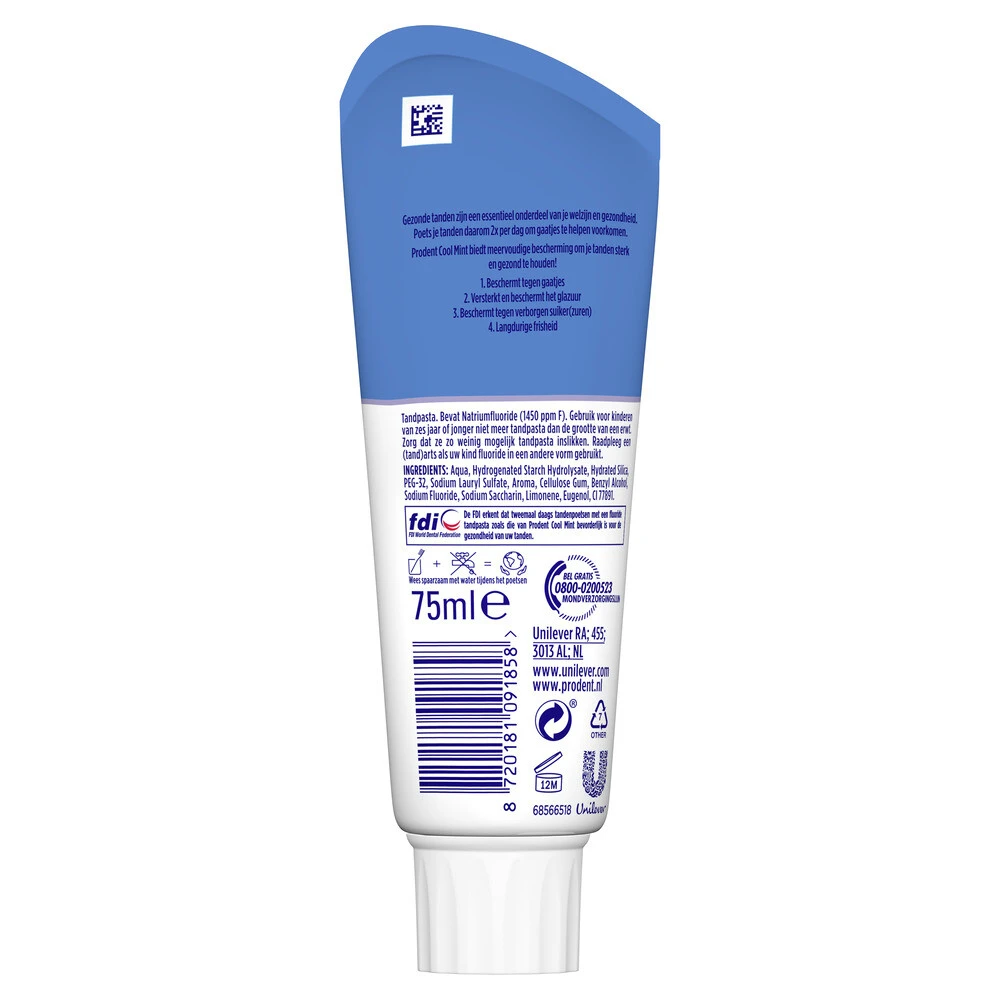 12x Prodent Tandpasta Coolmint 4 12x Prodent Tandpasta Coolmint - Afbeelding 2