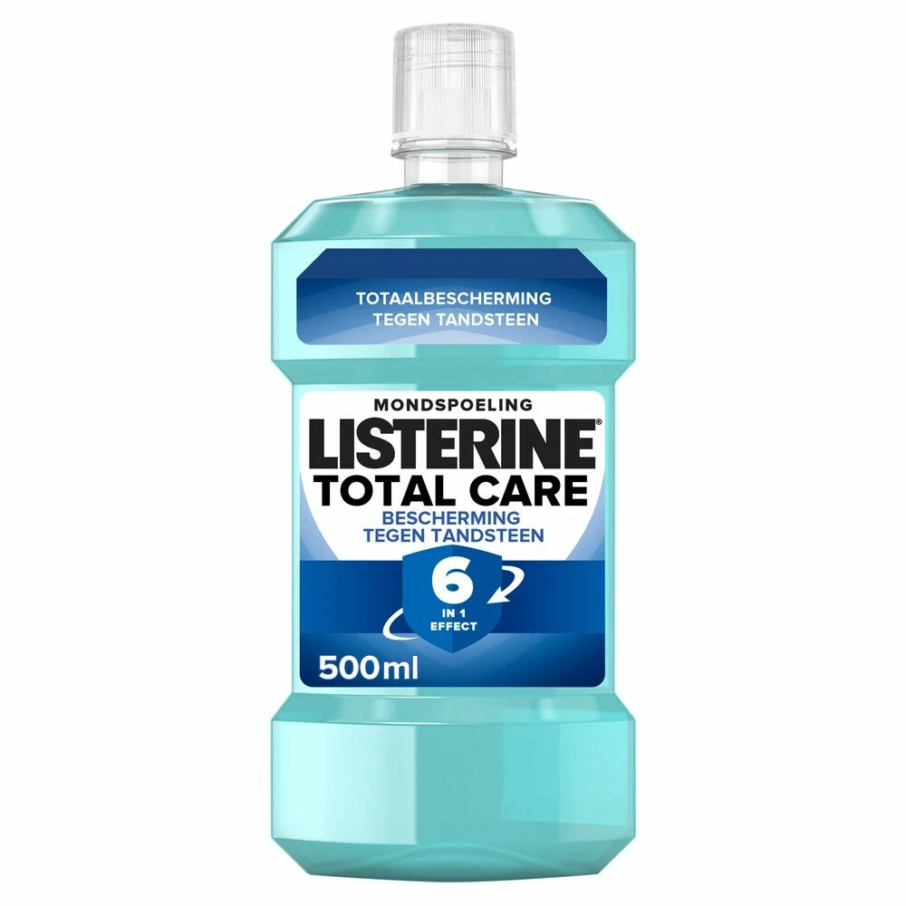 3x Listerine Mondwater Total Care Anti-Tandsteen 3 3x Listerine Mondwater Total Care Anti-Tandsteen