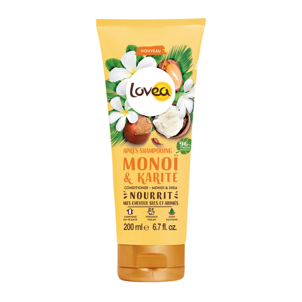 Lovea Monoï & Shea Shampoo En Conditioner Pakket 5 Lovea Monoï & Shea Shampoo En Conditioner Pakket - Afbeelding 3