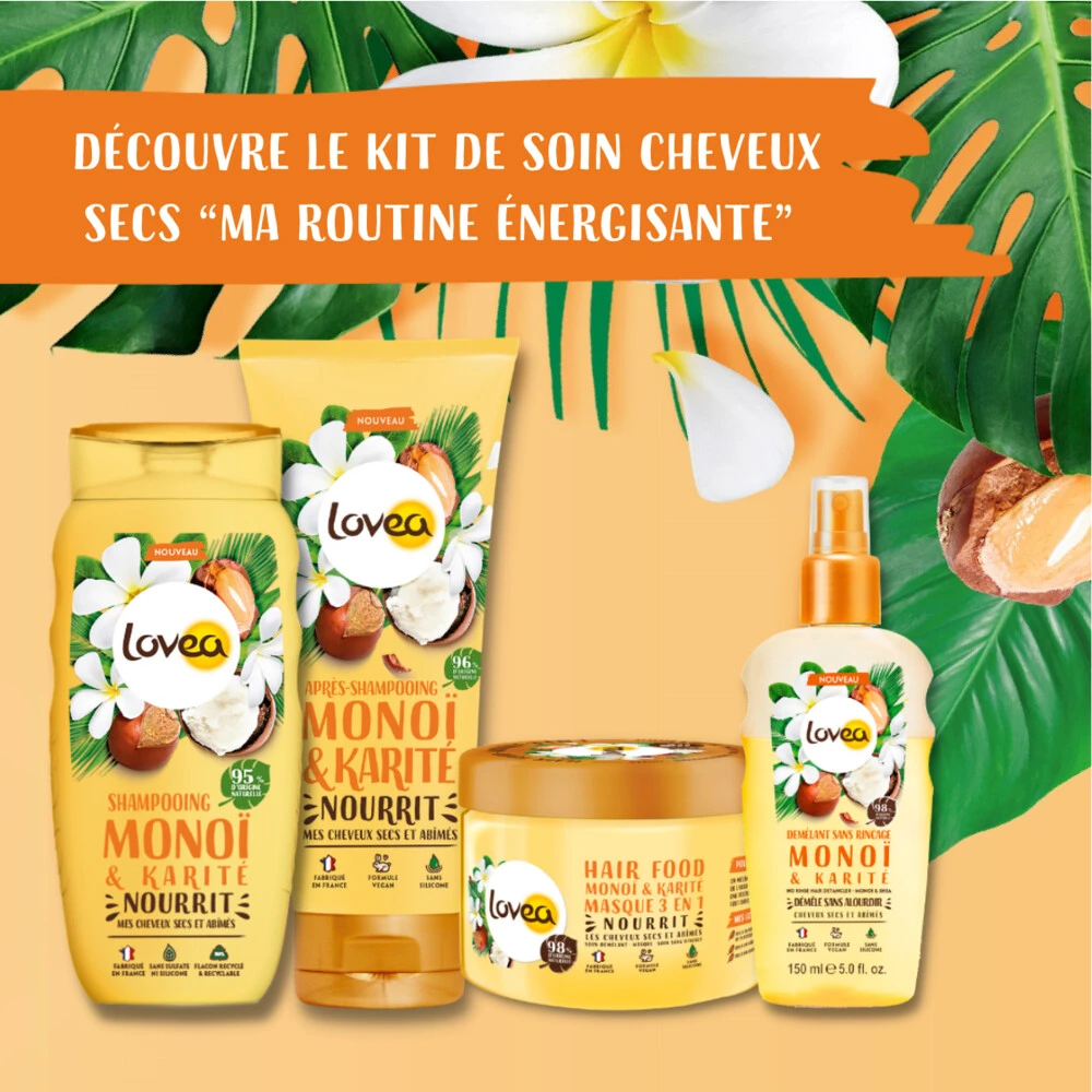 Lovea Monoï & Shea Shampoo En Conditioner Pakket 6 Lovea Monoï & Shea Shampoo En Conditioner Pakket - Afbeelding 4