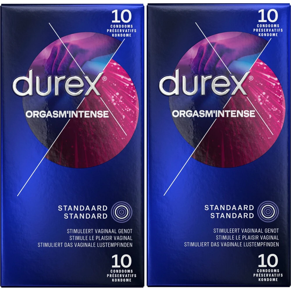 Durex Condooms Orgasm Intense 3 Durex Condooms Orgasm Intense