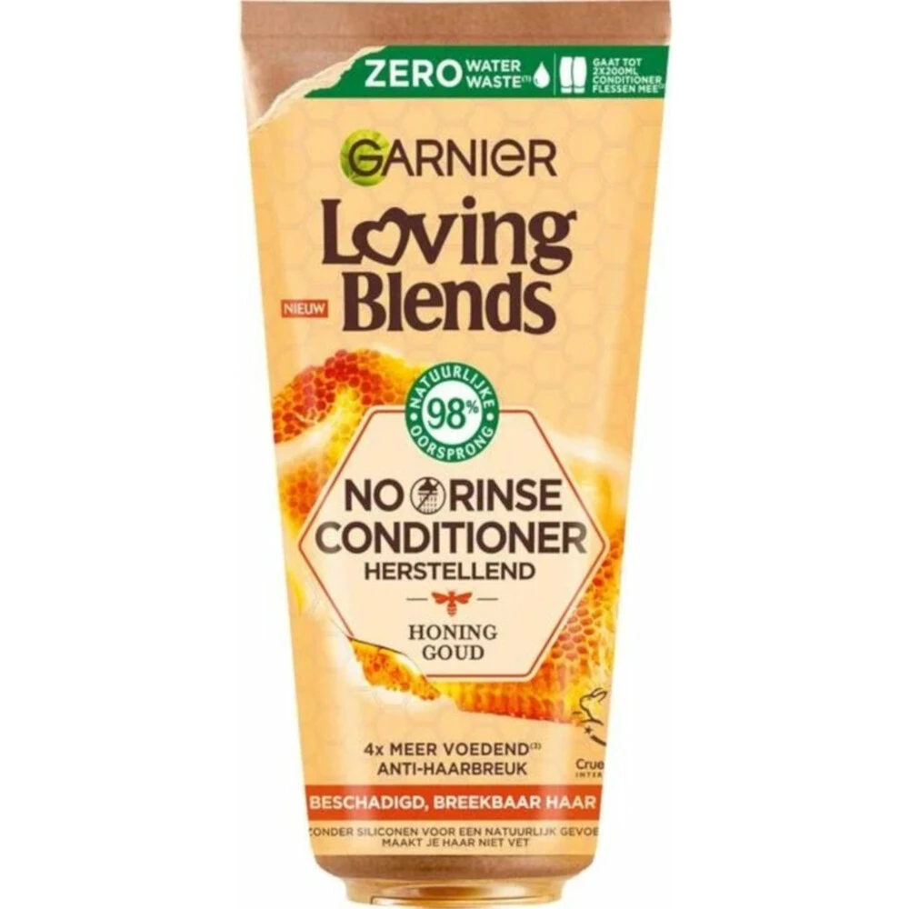 6x Garnier Loving Blends No Rinse Conditioner Honing Goud 3 6x Garnier Loving Blends No Rinse Conditioner Honing Goud