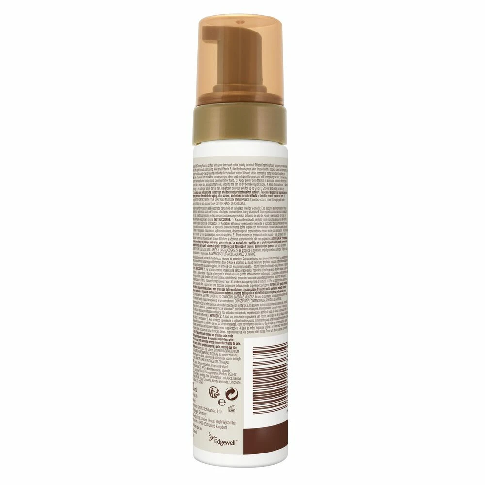 Hawaiian Tropic Sunless Tan Foam Light/Medium 4 Hawaiian Tropic Sunless Tan Foam Light/Medium - Afbeelding 2