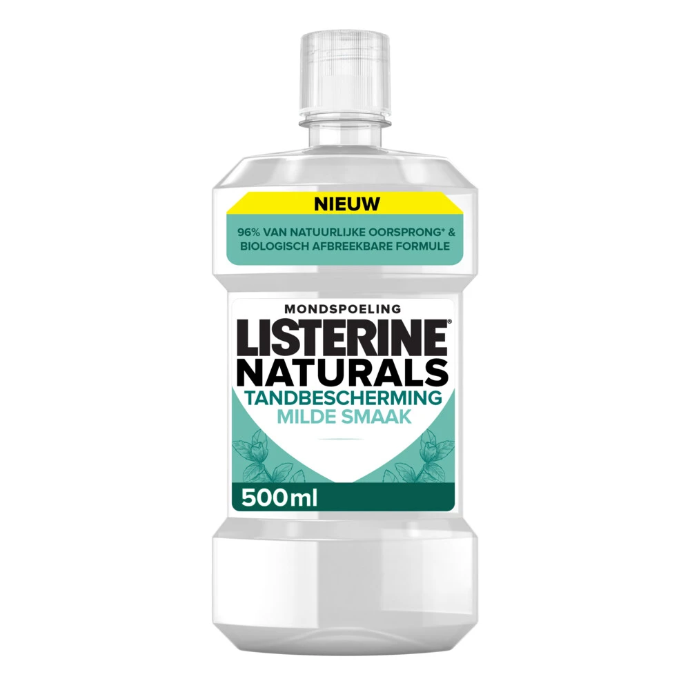 6x Listerine Naturals Mondwater Tandbescherming 3 6x Listerine Naturals Mondwater Tandbescherming