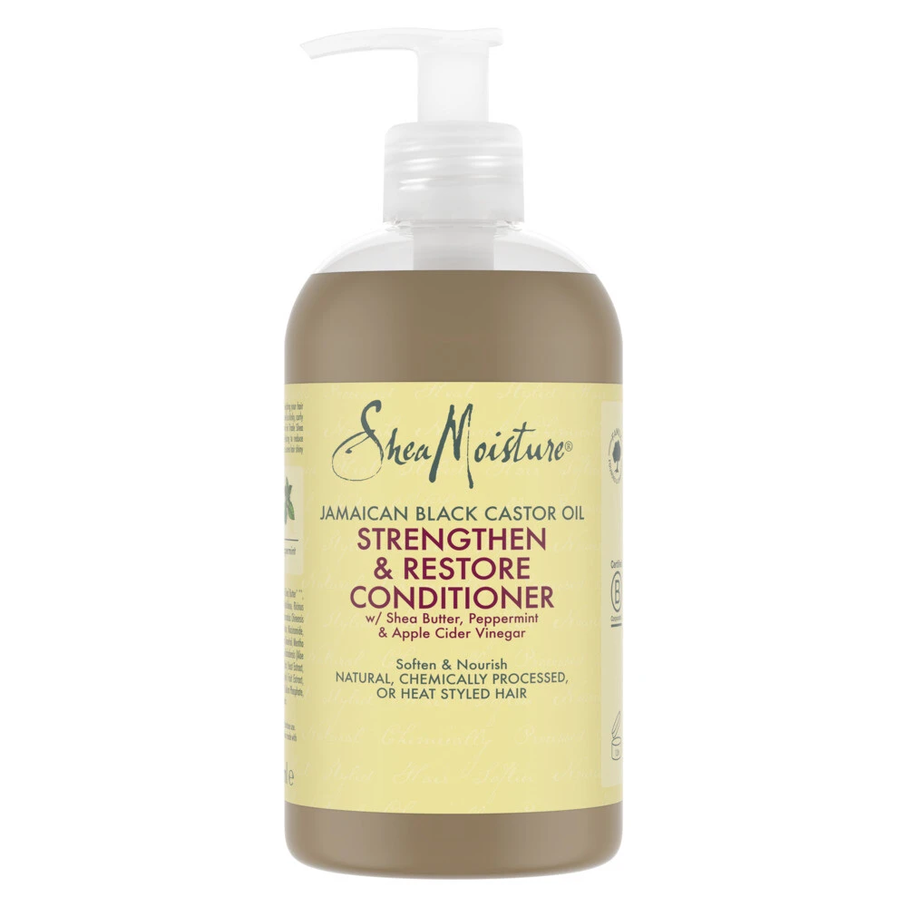 Shea Moisture Jamaican Black Castor Oil Strenghten & Restore Conditioner 3 Shea Moisture Jamaican Black Castor Oil Strenghten & Restore Conditioner