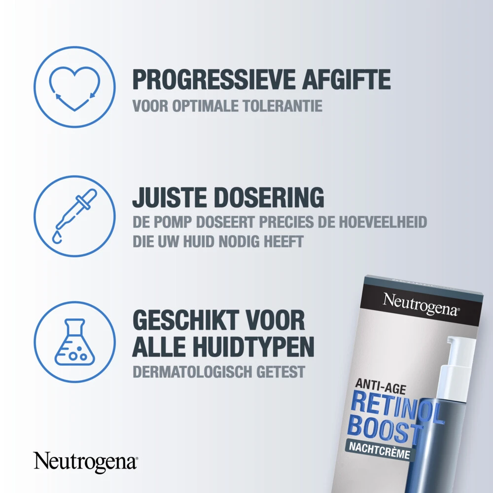 6x Neutrogena Retinol Boost Night Cream 5 6x Neutrogena Retinol Boost Night Cream - Afbeelding 3