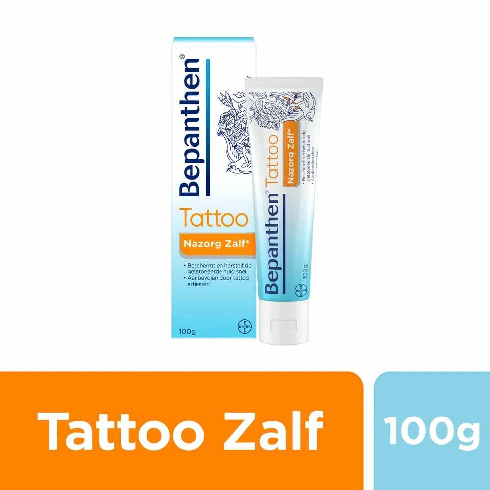 Bepanthen Tattoo Nazorg Zalf 4 Bepanthen Tattoo Nazorg Zalf - Afbeelding 2