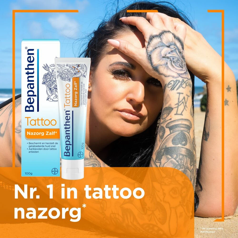 Bepanthen Tattoo Nazorg Zalf 7 Bepanthen Tattoo Nazorg Zalf - Afbeelding 5