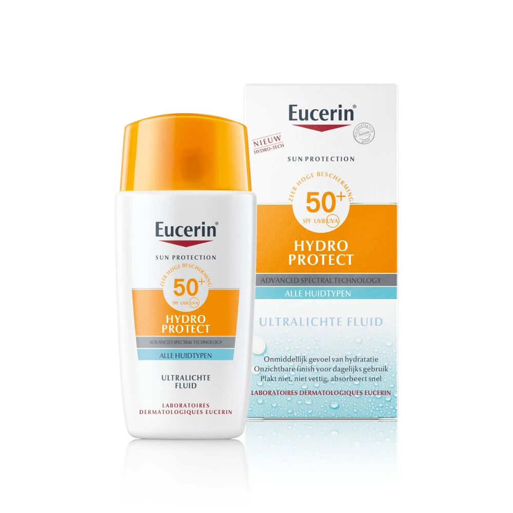 Eucerin Sun Hydro Protect Ultralichte Fluid SPF 50+ 3 Eucerin Sun Hydro Protect Ultralichte Fluid SPF 50+