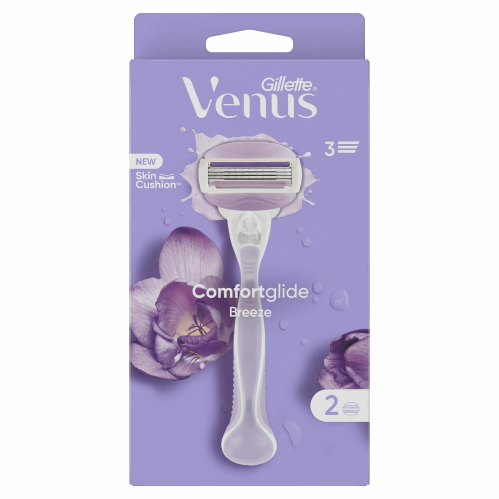 Gillette Venus Scheersysteem ComfortGlide Breeze 4 Gillette Venus Scheersysteem ComfortGlide Breeze - Afbeelding 2