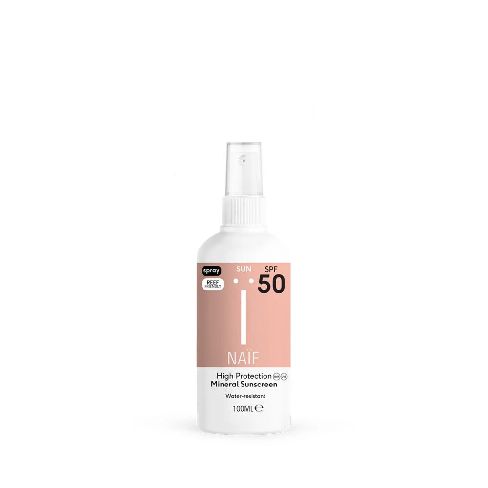 Naif Zonnebrand Spray Factor 50 3 Naif Zonnebrand Spray Factor 50