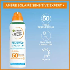 Garnier Ambre Solaire Sensitive Expert+ Beschermende Mist Spray SPF 50+ -Garnier Winkel 1067267 3