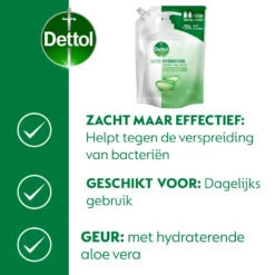 6x Dettol Refill Handzeep Hydrating Aloe Vera -Garnier Winkel 1067559 3