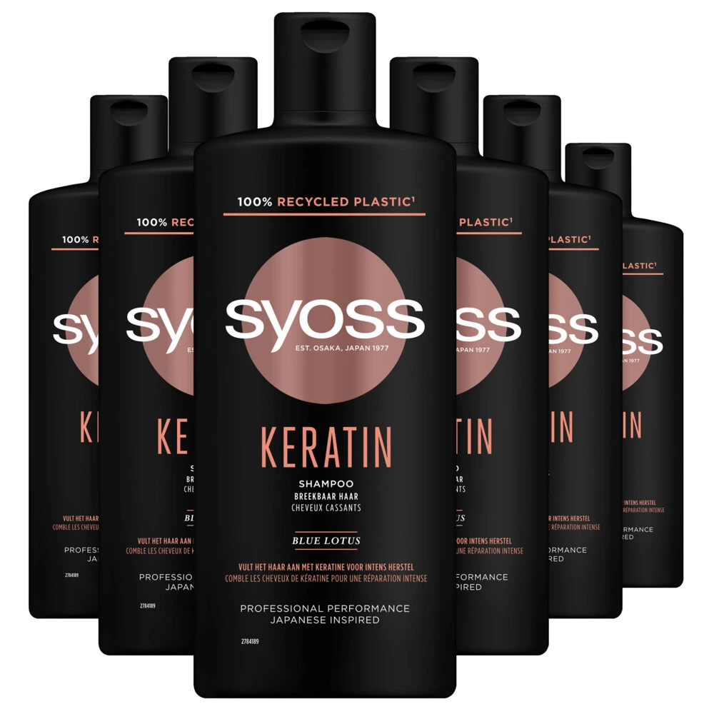 6x Syoss Shampoo Keratin 3 6x Syoss Shampoo Keratin