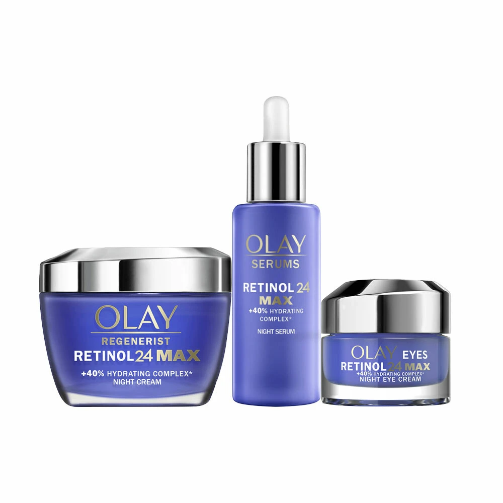 Olay Regenerist Retinol24 Pakket 3 Olay Regenerist Retinol24 Pakket