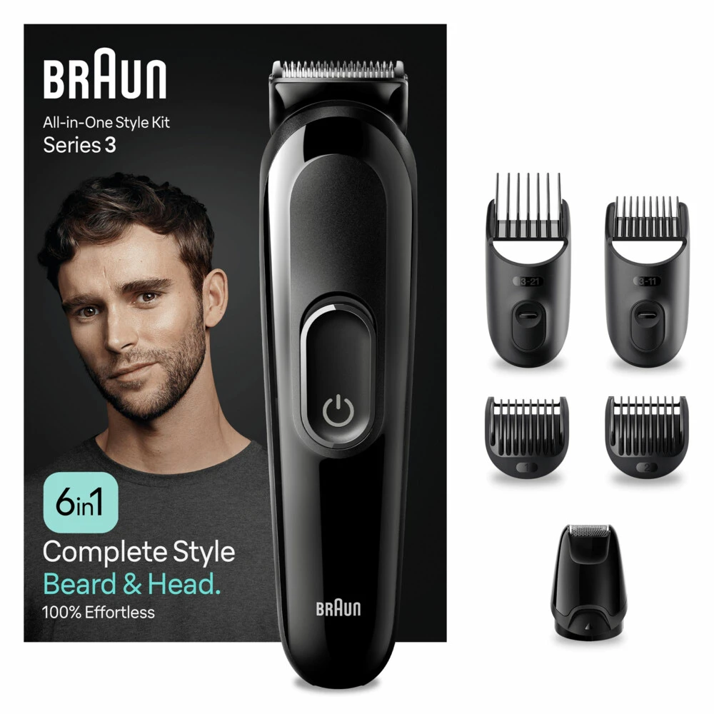 Braun All-In-One Multigroomer Series 3 - MGK3420 3 Braun All-In-One Multigroomer Series 3 - MGK3420