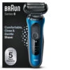 Braun Elektrisch Scheerapparaat Series 6 61-B1000s Blauw -Garnier Winkel 1072831