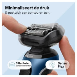 Braun Elektrisch Scheerapparaat Series 6 61-B1000s Blauw -Garnier Winkel 1072831 3