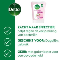 5x Dettol No Touch Wasgel Navulling Voedende Sheabutter -Garnier Winkel 1073940 3