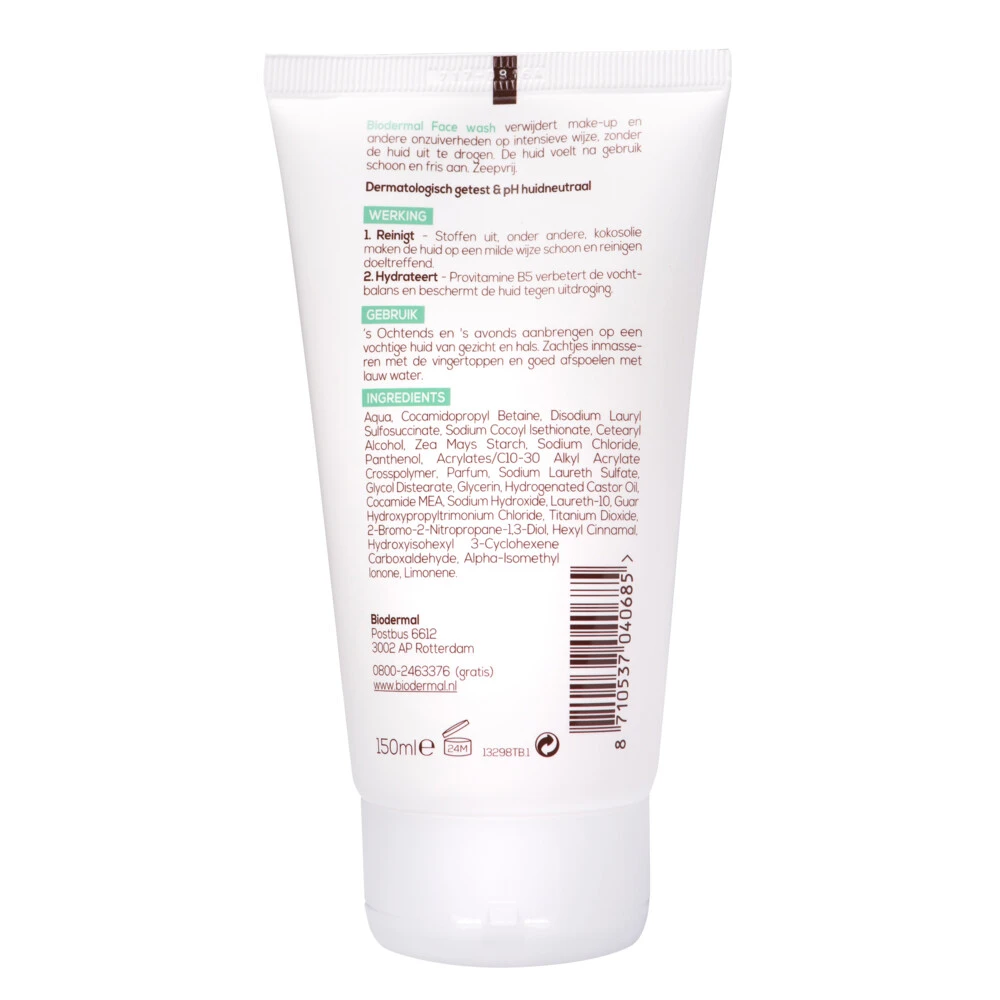 Biodermal Face Wash 4 Biodermal Face Wash - Afbeelding 2