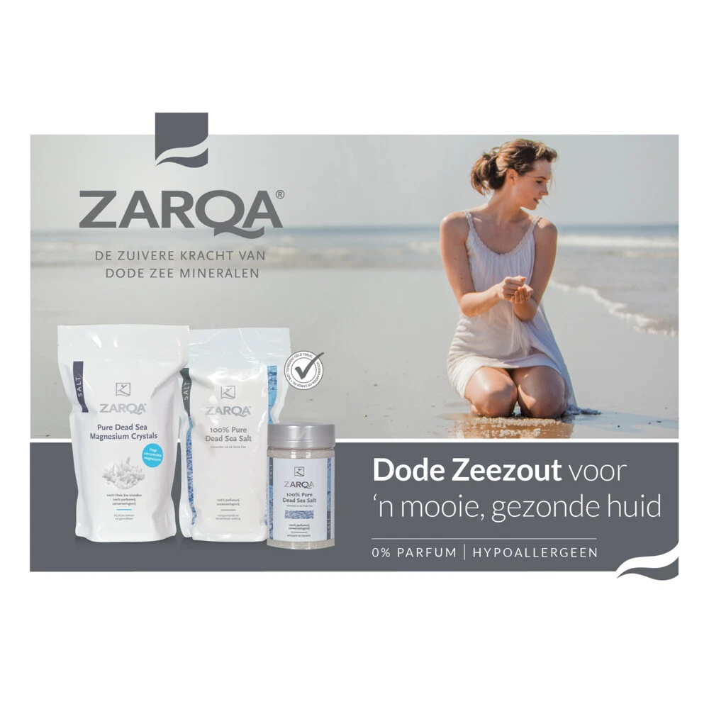 Zarqa 100% Dode Zeezout 4 Zarqa 100% Dode Zeezout - Afbeelding 2