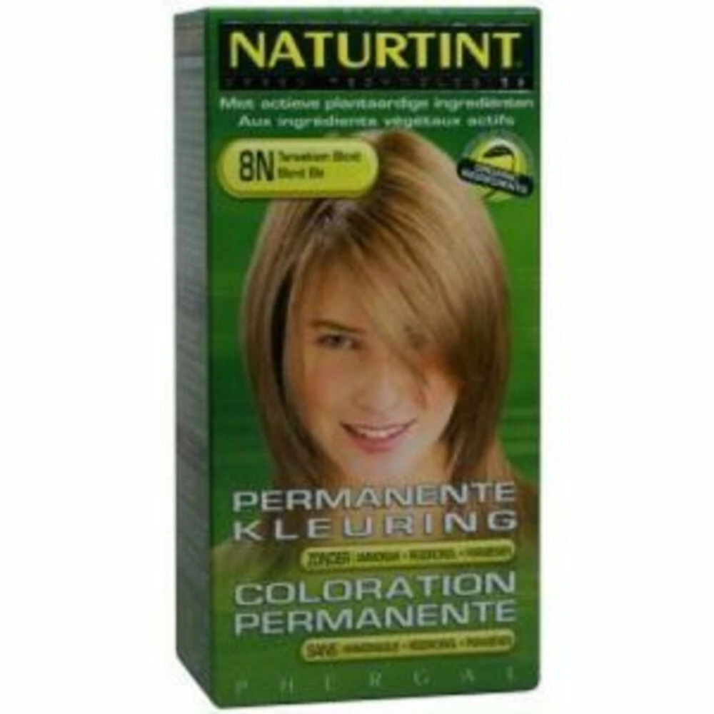Naturtint Permanente Haarkleuring 8N Tarwekiem Blond 3 Naturtint Permanente Haarkleuring 8N Tarwekiem Blond