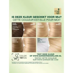 Garnier Nutrisse Creme Haarverf 80 - Licht Natuurlijk Blond -Garnier Winkel 754906 3