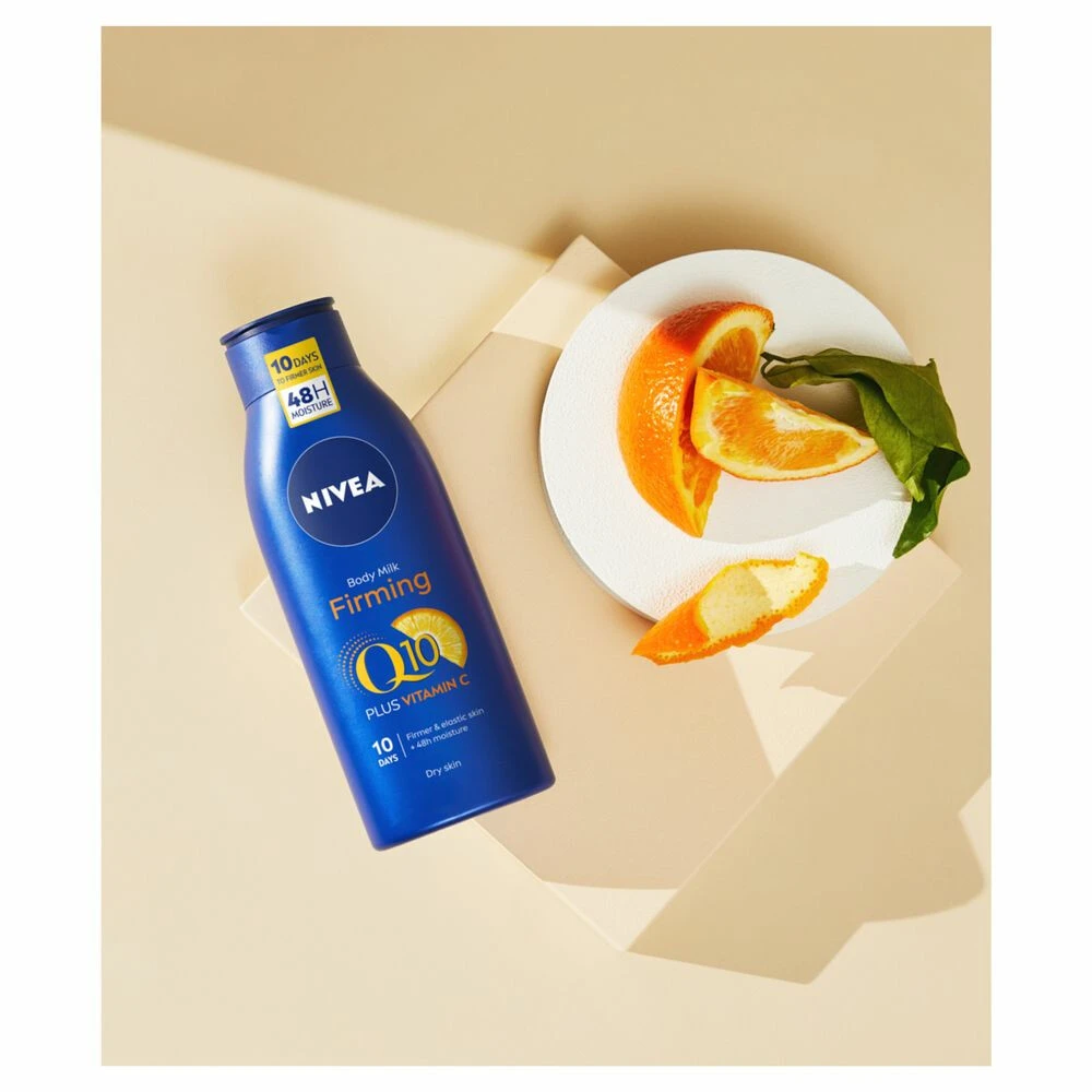 Nivea Verstevigende Body Milk Q10 + Vitamine C 5 Nivea Verstevigende Body Milk Q10 + Vitamine C - Afbeelding 3