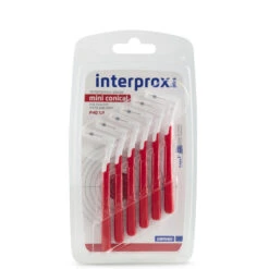 3x Interprox Plus Mini Conical 2-4 Mm Rood