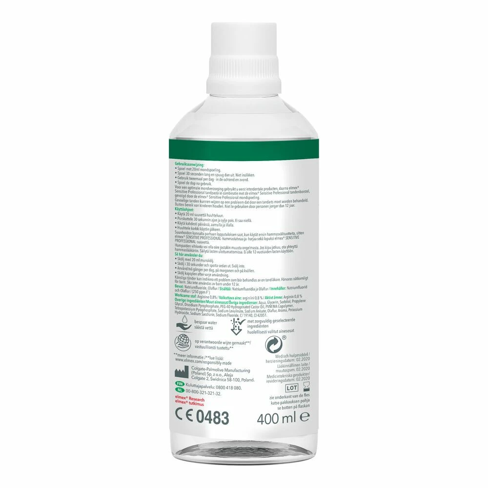6x Elmex Sensitive Professional Tandspoeling 6 6x Elmex Sensitive Professional Tandspoeling - Afbeelding 4