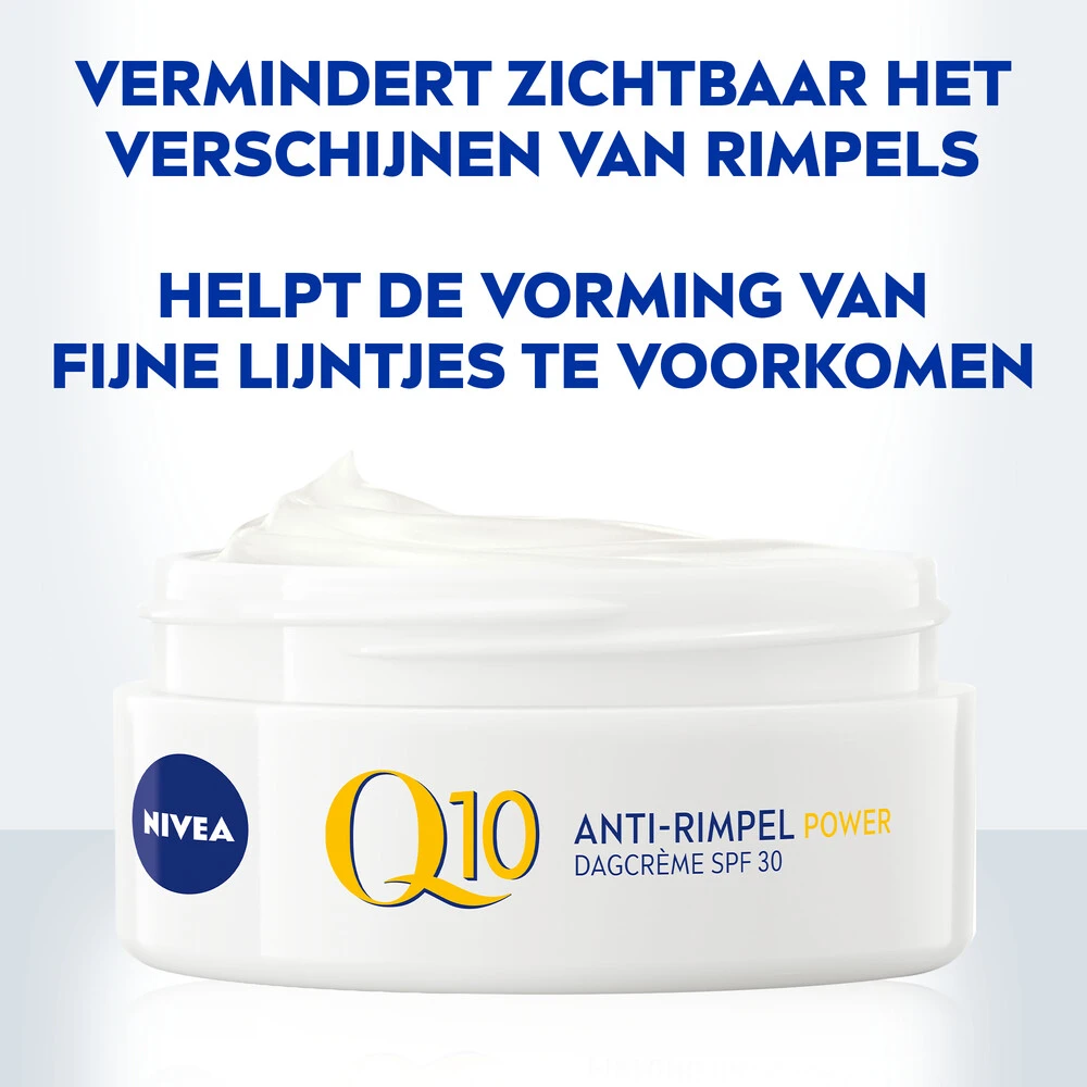 Nivea Anti-Rimpel Dagcreme Q10plus SPF 30 4 Nivea Anti-Rimpel Dagcreme Q10plus SPF 30 - Afbeelding 2