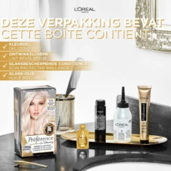 L'Oreal Lu0027Oréal Preference Haarkleuring 01 Prague - Natuurlijk Blond -Garnier Winkel 975506 3