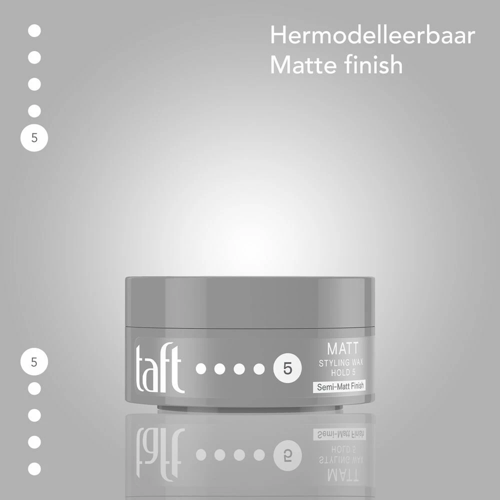 6x Taft Matt Wax 4 6x Taft Matt Wax - Afbeelding 2