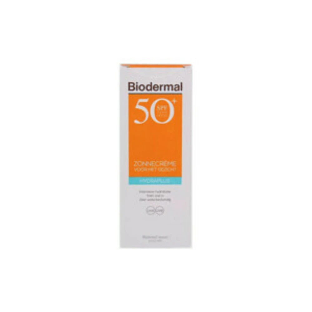 2x Biodermal Zonnecrème Gezicht Hydraplus SPF 50+ 4 2x Biodermal Zonnecrème Gezicht Hydraplus SPF 50+ - Afbeelding 2