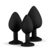 Easytoys Luxe Buttplug Set Zwart 1 Easytoys Luxe Buttplug Set Zwart -Garnier Winkel 995909